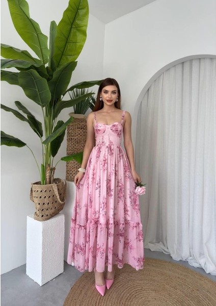 Jame Askılı Elbise modelleri