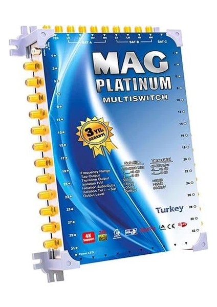 Mag Platinum 10-48 Sonlu Uydu Santrali
