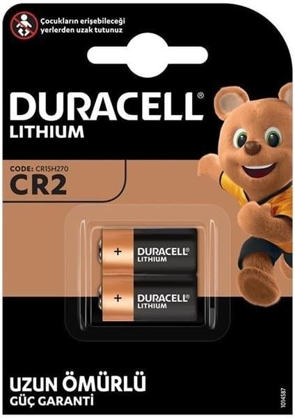 Duracell Cr2 3 Volt Lityum 2'li Pil