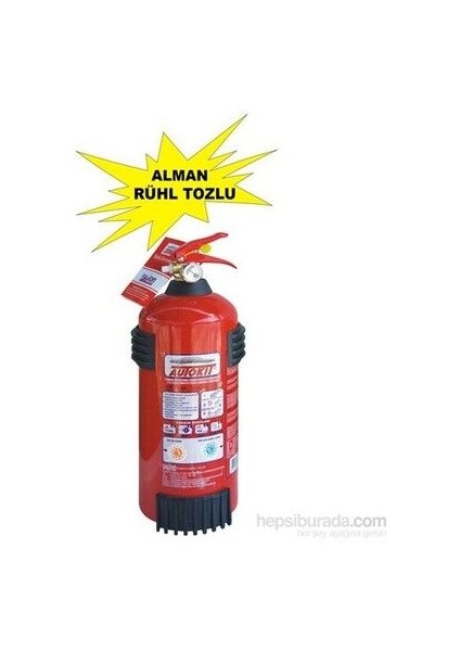 Yangın Söndürücü - ''1 Kg". Tsen 615 Abc Montaj Aparatlı