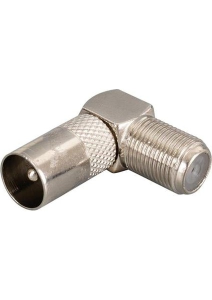 Powermaster PM-34398 F Konnektör Dişi - 60 Ohm Erkek L Tip Çevirici