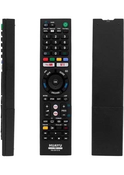 Huayu RM-SN1518 Sony Netflix- Youtube Tuşlu Universal Lcd-Led Tv Kumanda
