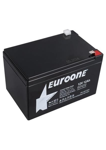 EO-1212 12 Volt - 12 Amper Bakımsız Kuru Akü