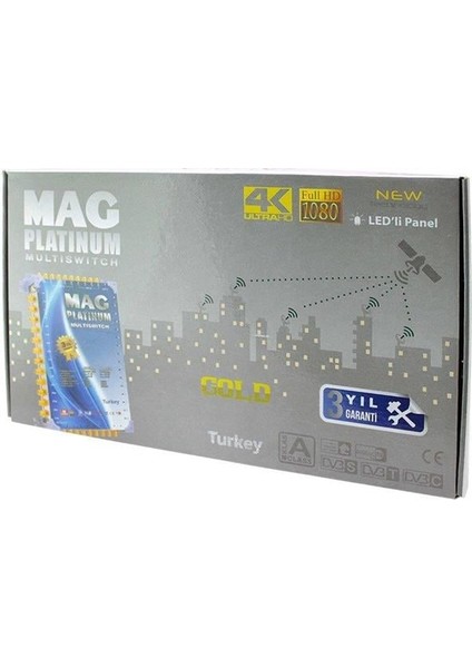 Mag Platinum 10-32 Kaskatlı Uydu Santrali