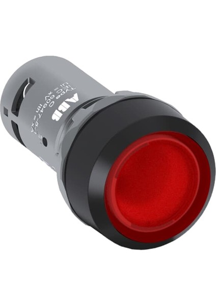 - 1SFA619100R1341 Kırmızı Işıklı Yaylı Buton Düz