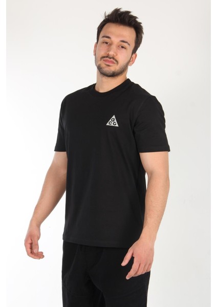 2702 Baskı 1 - Acg Baskılı 18*1 Süprem O Yaka T-Shirt