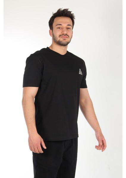 2702 Baskı 1 - Acg Baskılı 18*1 Süprem O Yaka T-Shirt