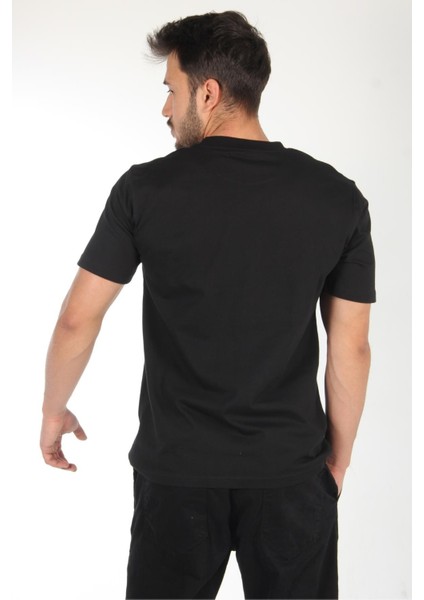 2702 Baskı 1 - Acg Baskılı 18*1 Süprem O Yaka T-Shirt