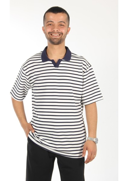 4062 Çizgili Polo Yaka Tshirt fiyatları