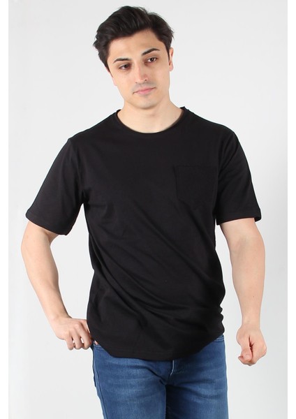 2000 Flamlı Süprem Tek Cep Regular Fit T-Shirt
