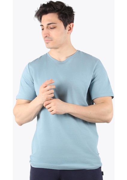 2020 O Yaka Basic Süprem Regular Fit T-Shirt