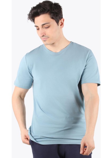 2020 O Yaka Basic Süprem Regular Fit T-Shirt