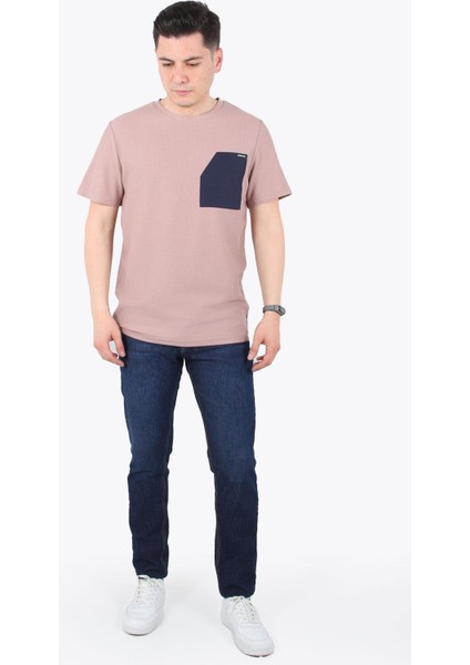 2351 Amerikan Pike Cebi Farklı O Yaka Regular Fit T-Shirt
