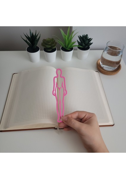 Moda Tasarım Çizim Boyama Şablon Pembe Cetvel Set