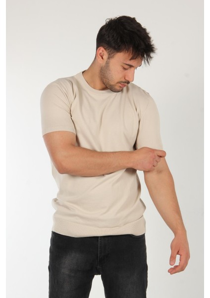 O Yaka Triko T-Shirt