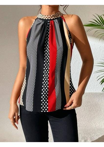 Munn Collection Kadın Yarım Balıkçı Yaka Kolsuz Mikro Bluz fiyatları