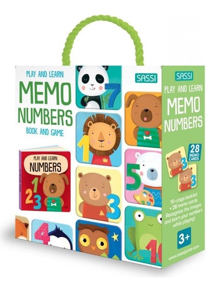 Oyna ve Öğren - Sayılar - Kitap ve Hafıza Oyunu