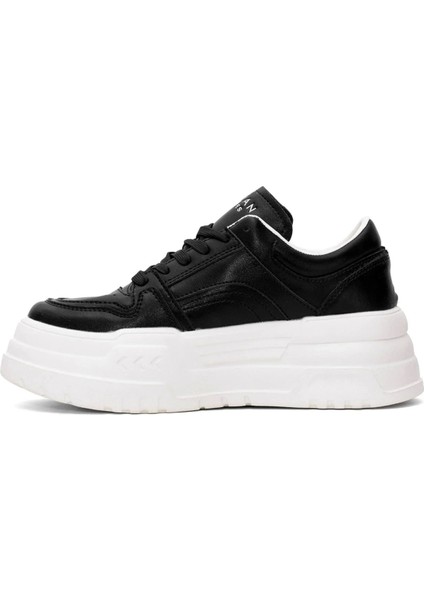 Darla Kadın Hakiki Deri Klasik Sneaker Siyah 121230020