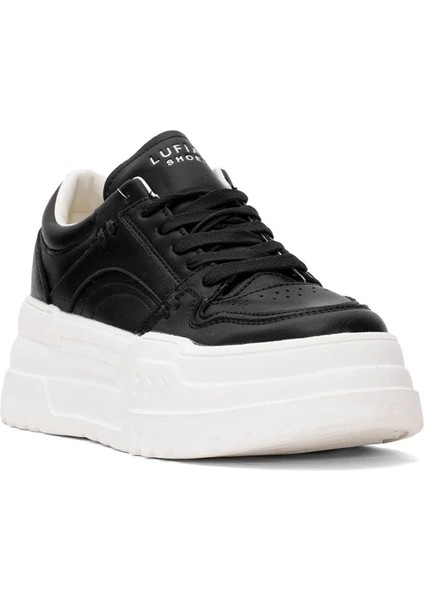 Darla Kadın Hakiki Deri Klasik Sneaker Siyah 121230020