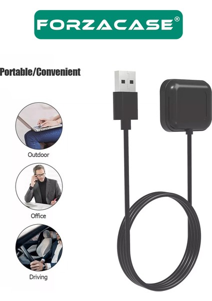 Oppo Watch 3 / 3 Pro / 2 ile Uyumlu Manyetik Şarj Kablosu 1m - FC017 fırsatları