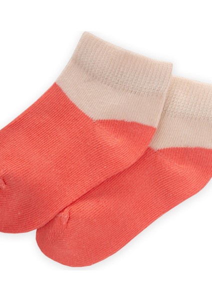 Iki Renkli Bebe Patik Çorabı 0-4 Yaş Yavruağzı fiyatları