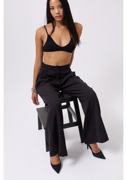 Casual Yüksek Bel Pantolon