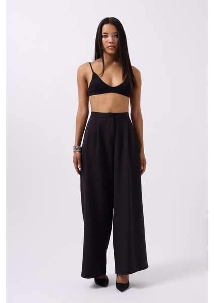 Casual Yüksek Bel Pantolon modelleri