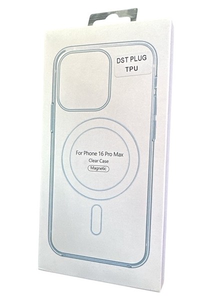 iphone 16 Pro Max Için Kılıf Kamera Korumalı Magsafe Wireless Şarj Özellikli Şeffaf Kılıf indirimleri