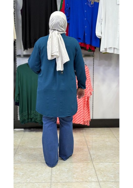 Büyük Beden Ayrobin Gömlek modelleri