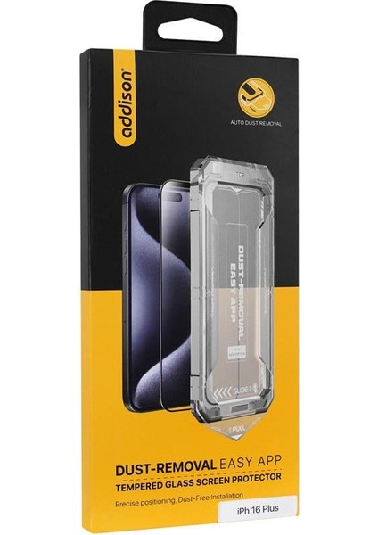 IP-EASY16PLUS iPhone 16 Plus Temperli Cam Ekran Koruyucu