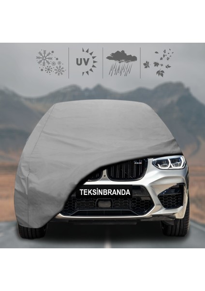 Bmw X3 (2017 - ) Oto Branda Su Geçirmez Miflonlu Araba Brandası Klipsli Araba Çadırı