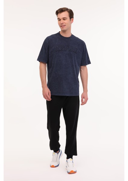 ml Gofre 11URB4003 5fx Lacivert Erkek Kısa Kol T-Shirt modelleri