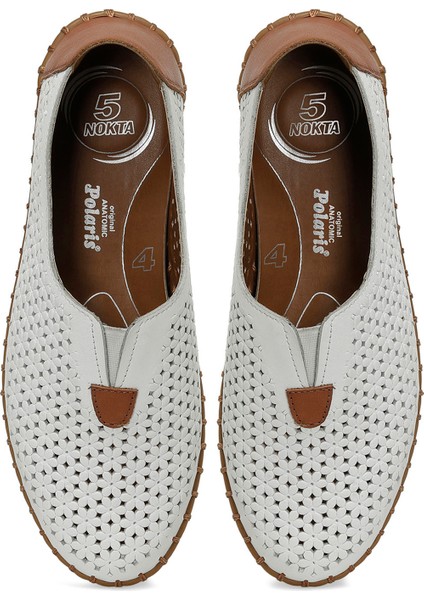 166102.Z5FX Beyaz Kadın Düz Ayakkabı fırsatları