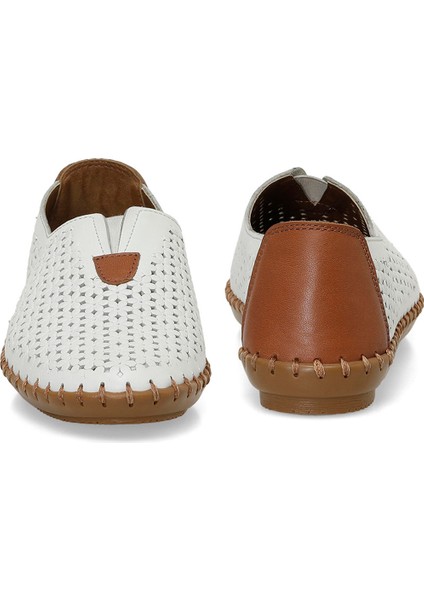 166102.Z5FX Beyaz Kadın Düz Ayakkabı indirimleri