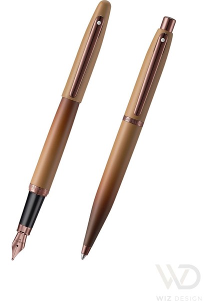 - WizDesign Vfm Dolmakalem + Tükenmezkalem Kahve Set ( İsme Özel Seçeneği - Hediyelik )