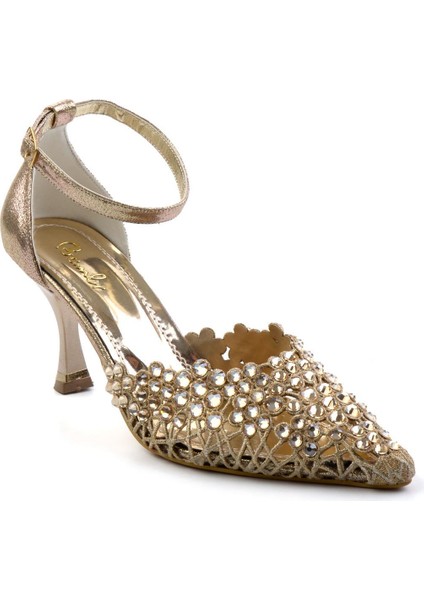 Altın Kadın Abiye Ayakkabı K01823121878 fiyatları