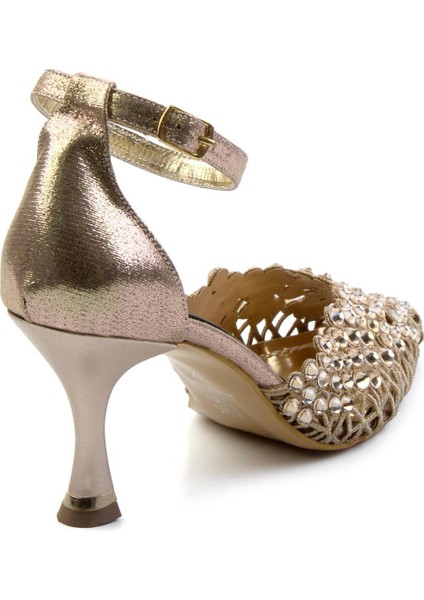 Altın Kadın Abiye Ayakkabı K01823121878 modelleri