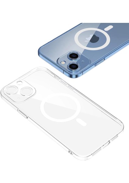 Wing Cover Pc+ Iphone 15 Pro Max Magsafe Telefon Kılıfı - Şeffaf modelleri