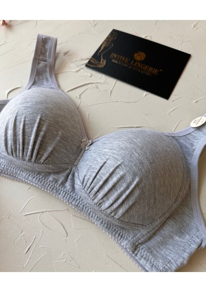 Louisa %85 Pamuklu Balesiz C Cup Toparlayıcı Penye Kalın Askılı 2'li Sütyen fiyatları