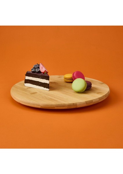 Bambu Döner Sunumluk - Açık Kahverengi - 31 cm fiyatları