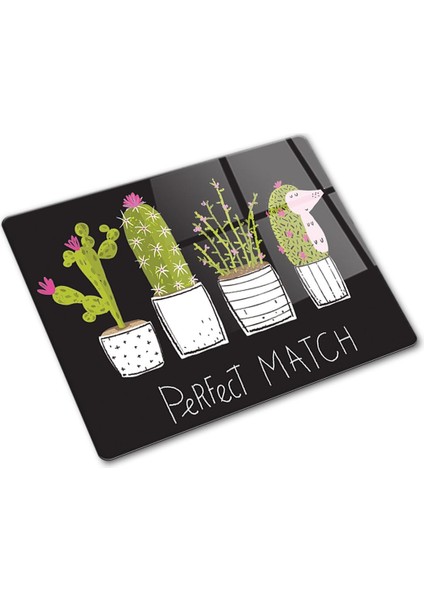 Cam Kesme Tahtası | Cam Kesme Tablası | Perfect Match | Siyah Fon | 29CM x 34CM modelleri