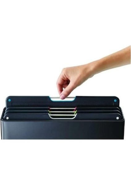 60171 Folio Standlı Kesme Tahtası 4lü Siyah fırsatları