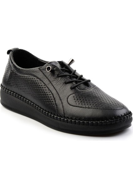 Siyah Leather Kadın Casual Ayakkabı K01523021203 fiyatları