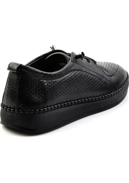 Siyah Leather Kadın Casual Ayakkabı K01523021203 modelleri