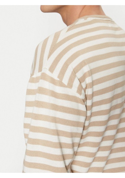 Çizgili Triko Kazak 12269031 indirimleri