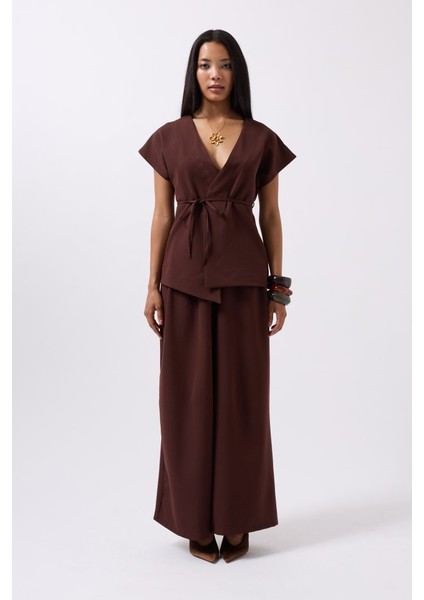 Munn Collection Bağcık Detay Yelek