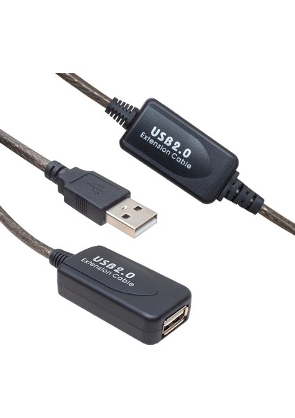 USB 2.0 20 Metre USB Uzatma Kablosu
