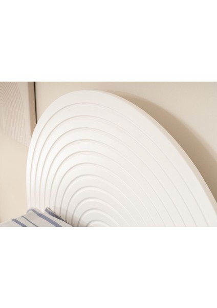 Turtle Modern Tek Kişilik Karyola, Beyaz fiyatları