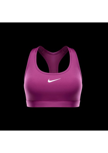 Swoosh Orta Destekli Pedli Kadın Spor Sütyeni DX6821-518