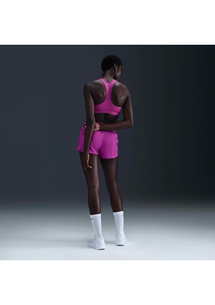 Swoosh Orta Destekli Pedli Kadın Spor Sütyeni DX6821-518